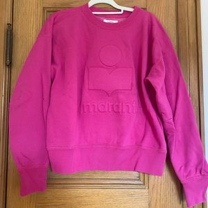 Isabel Marant bright pink sweatshirt- size 38 (US m)